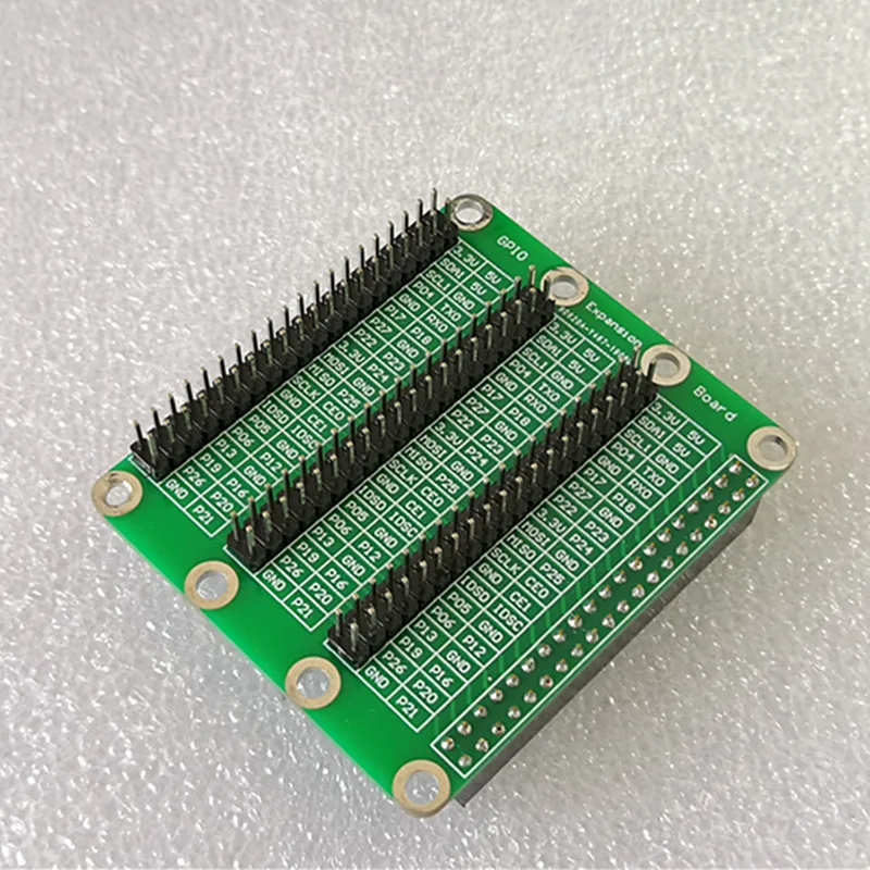 Raspberry Pi 4 Model B 3 x 40 Pin GPIO Adapter Extension Board 1 to 3 GPIO Module for Orange Pi Raspberry Pi 4B/3B+/3B