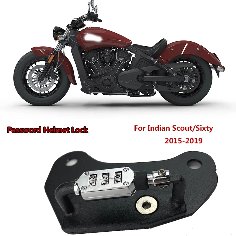 Motorcycle Helmet Lock with Keys For Indian Scout/Sixty 2015-2018 