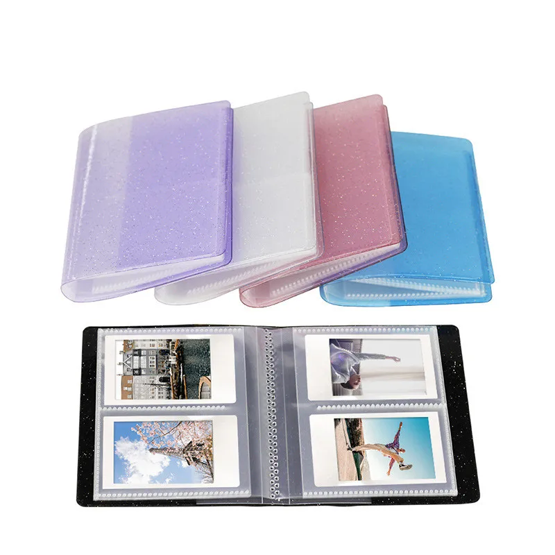 

64 Pockets Book Album For Fujifilm Instax Instant Mini 11 9 8 7S 70 25 50S 90 Films 3 Inch Photo Paper