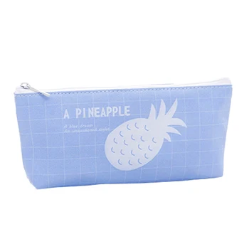 

Kawaii Pencil Case Creative Waterproof Pencil Bag Pu Leather Cute Cool Summer Fruit Pencilbox School Supplies Student Stationery