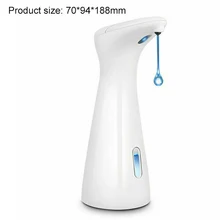 200 мл автоматический диспенсер для жидкого мыла с умным сенсором, Бесконтактный держатель для жидкого мыла с пеной для мытья рук, диспенсер для шампуня, ванная комната