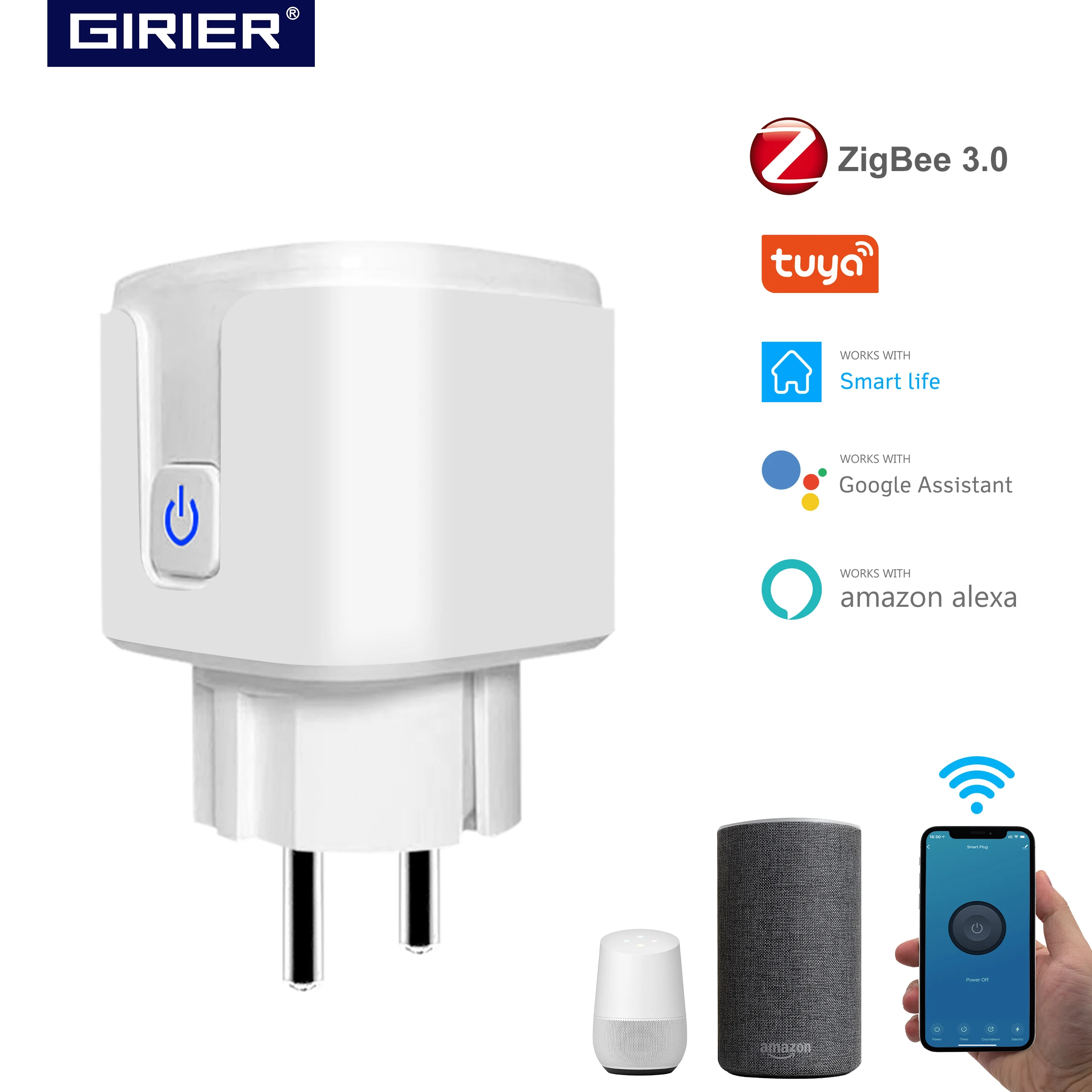 PRESA INTELLIGENTE WIFI F1s209-ITA- 16A - WIBY - Smart Home - Foto 3