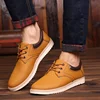 Men Leather Casual Shoes Men 2022 Summer Brand Comfortable Flat Shoes for Men Trendy Sneaker Men Lace Up Oxfords Shoes ► Photo 3/6