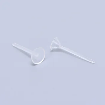 

500pcs Ear Post Stud Back Stoppers Earring Pin Blank Flat Cup Earrings Ear Clip Rubber Pad Plastic Pins Earrings Jewelry