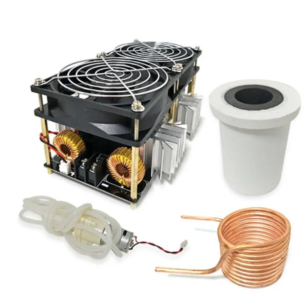 

2500w ZVS high frequency induction heating machine high frequency quenching medium frequency furnace no tap ZVS new product with