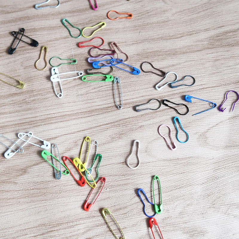 1100 шт. разноцветные безопасные булавки в виде тыквы металлические зажимы