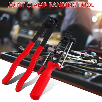

2pcs/set Auto CV Joint Clamp Banding Tool Ear Type Boot Clamp Pliers Kit Car Banding Hand Tool Kit Tools