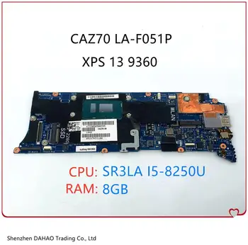 

For Dell P54G XPS 13 9360 LAPTOP MOTHERBOARD CAZ70 LA-F051P With CPU:SR3LA I5-8250U RAM:8GM 100% TEST OK