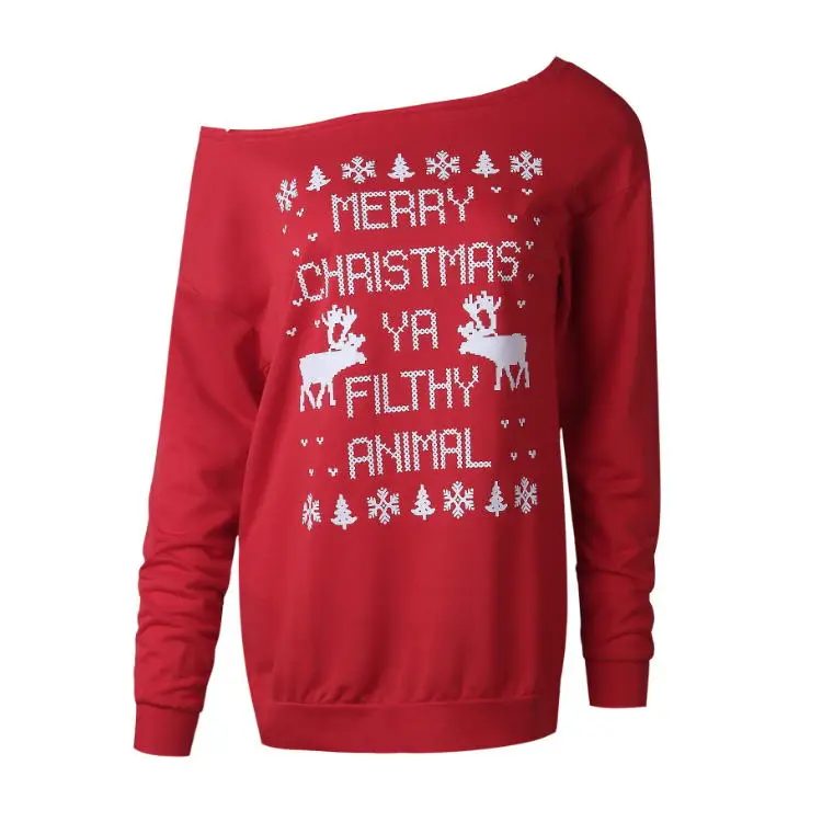 Санта Клаус Navidad ciervos mujeres vestido Otoo Invierno nueva moda Сексуальная элегантная уличная одежда vestido de fiesta - Цвет: 6864-red