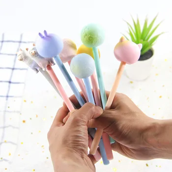 

Sen Soft Rubber Neutral Pen Cartoon Rubber Neutral Pen Student Signature Pen Cute Cartoon Signature Pen 1 Boxes 12 Pieces