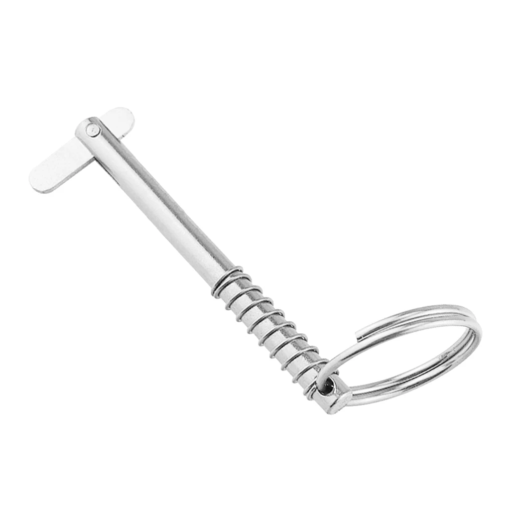 Marine Stainless Steel Quick Release Pin Fit For Boat Top Deck Hinge - Boats Hinge Pin Boat Accessories, 5x76mm Marine Stainless Steel Quick Release Pin Fit For Boat Top Deck Hinge - Boats Hinge Pin Boat Accessories, 5x76mm