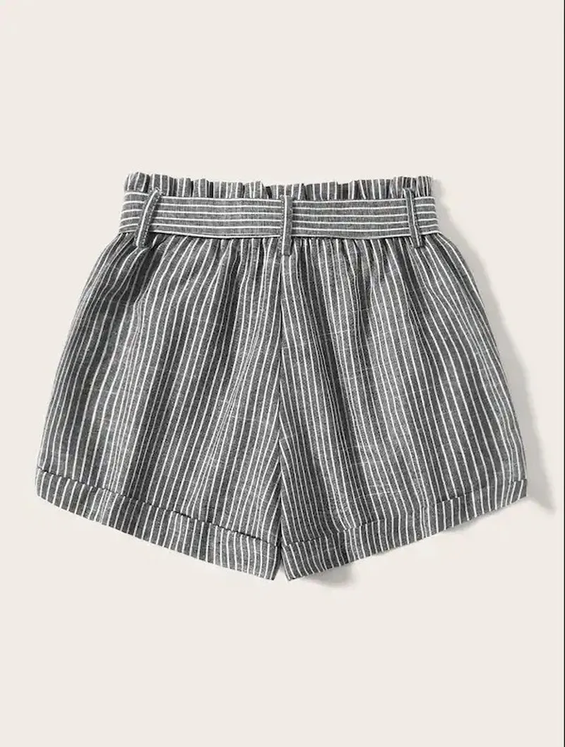Женские шорты, модное Полосатое облегающее, эластичные шорты Korte Broek Pantalones Cortos Mujer Spodenki Damskie, короткие женские шорты, Szorty-80