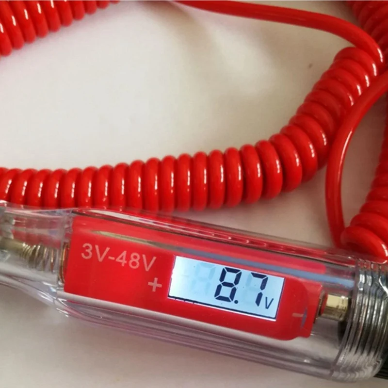 £10.47 Car Electric Circuit Tester Lcd Digital Light Voltage Test Pen
