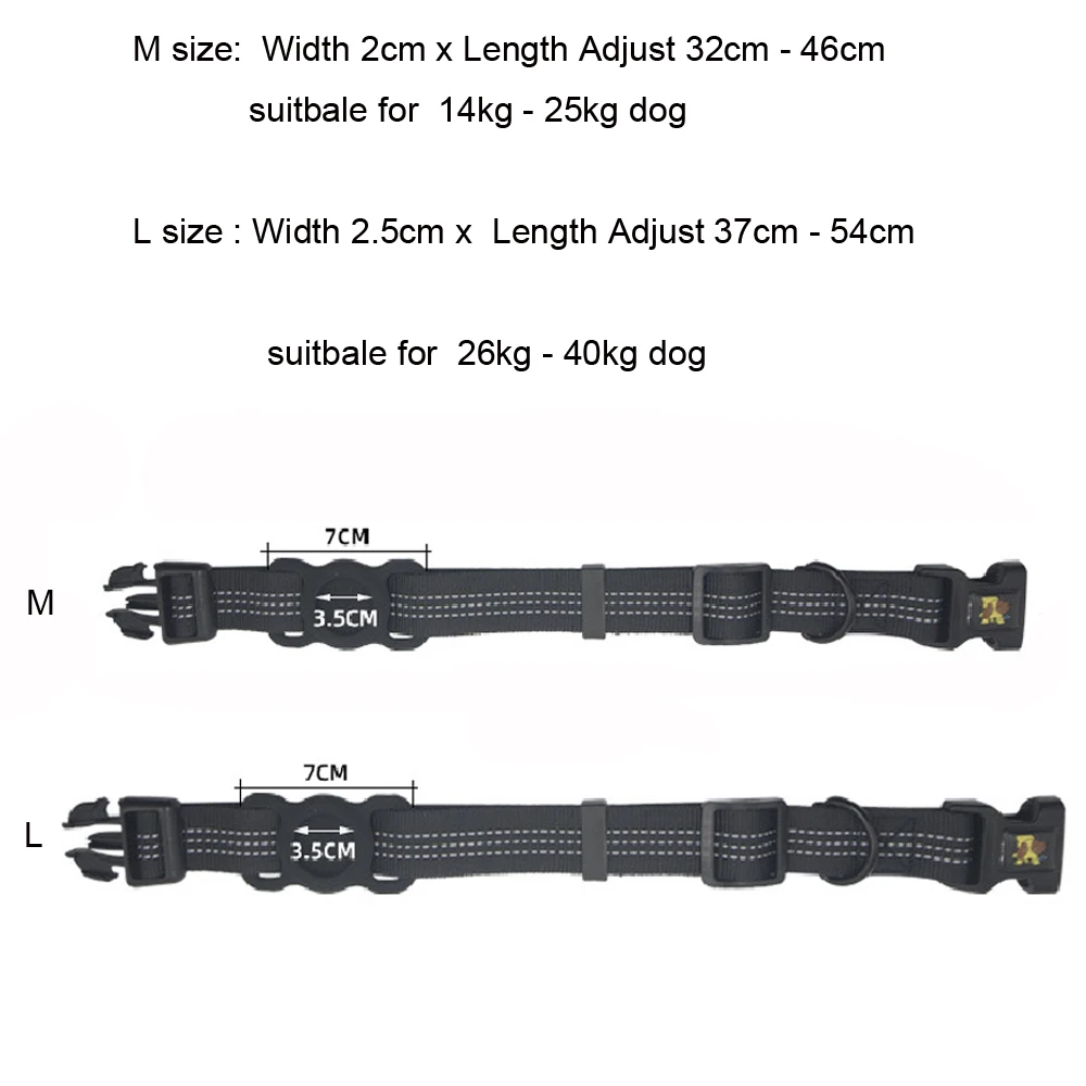 5.	Airtag Heavy Duty Dog Collar