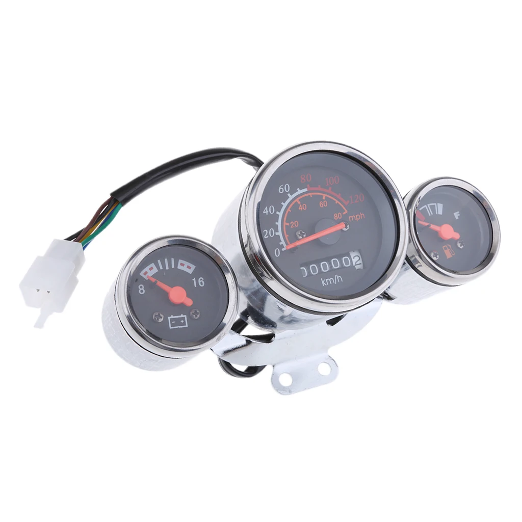 

Scooter Moped Speedometer Light Gas Gauge For Chinese Scooter Moped 12V