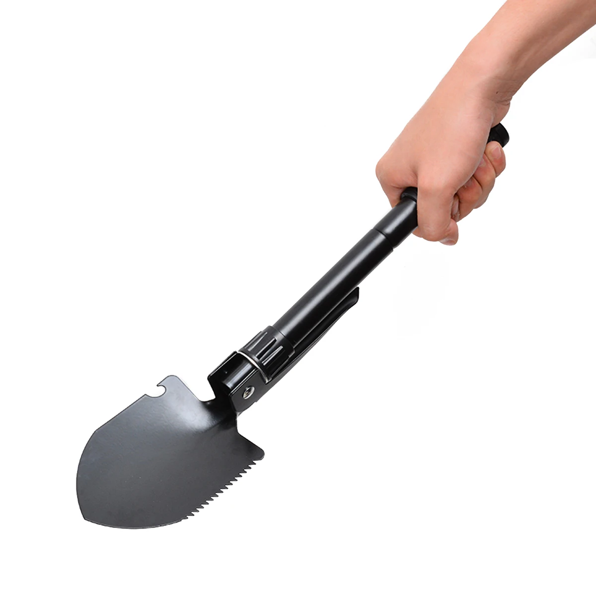 Black Folding Shovel Portable Compact Shovel Fishing Camping Gardening Emergency Tool Black Folding Shovel Portable Compact Shovel Fishing Camping Gardening Emergency Tool
