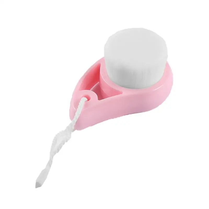 

Soft Manual Facial Brush Soft Facial Cleansing Brush Portable Skin Care Massage Tool for Women Lady Facial Cleansing Brush
