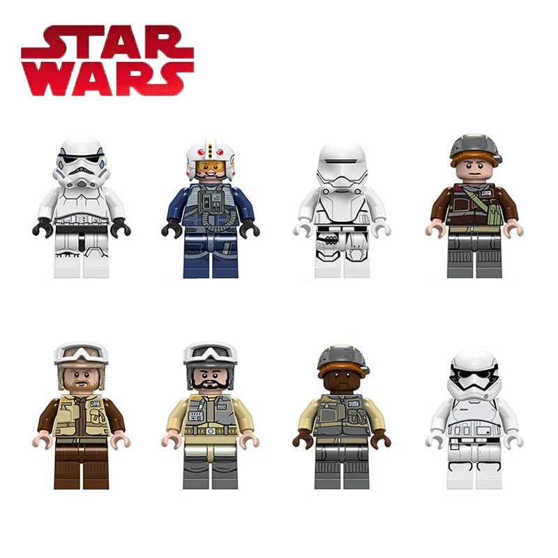

Disney lego Star Wars Blocks Figures Leia Han Solo Yoda Luke Sith Lord Darth Vader Maul Revan Dooku Building Blocks bricks toys