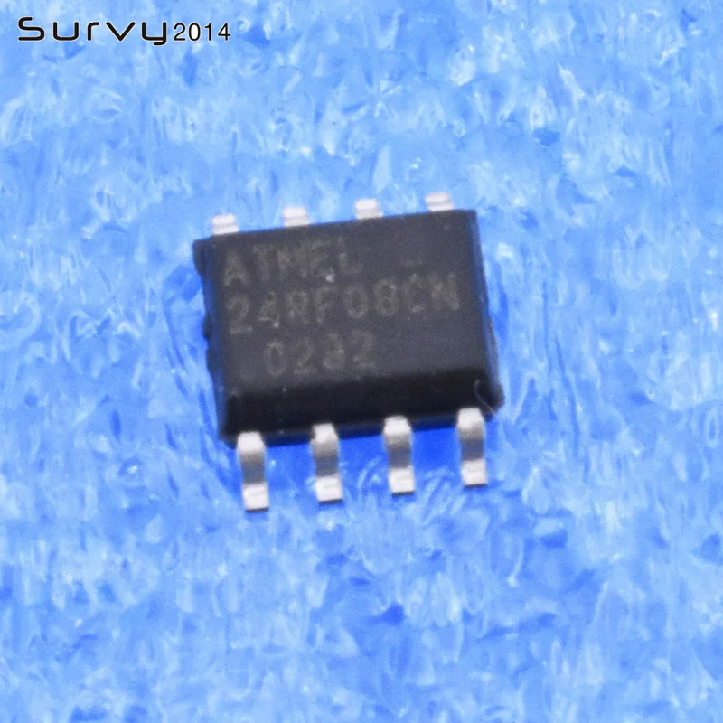5/10PCS AT24RF08CN-10SC SOP8 AT24RF08CN AT24RF08 EEPROM ATMEL IC diy electronics | Электронные компоненты и