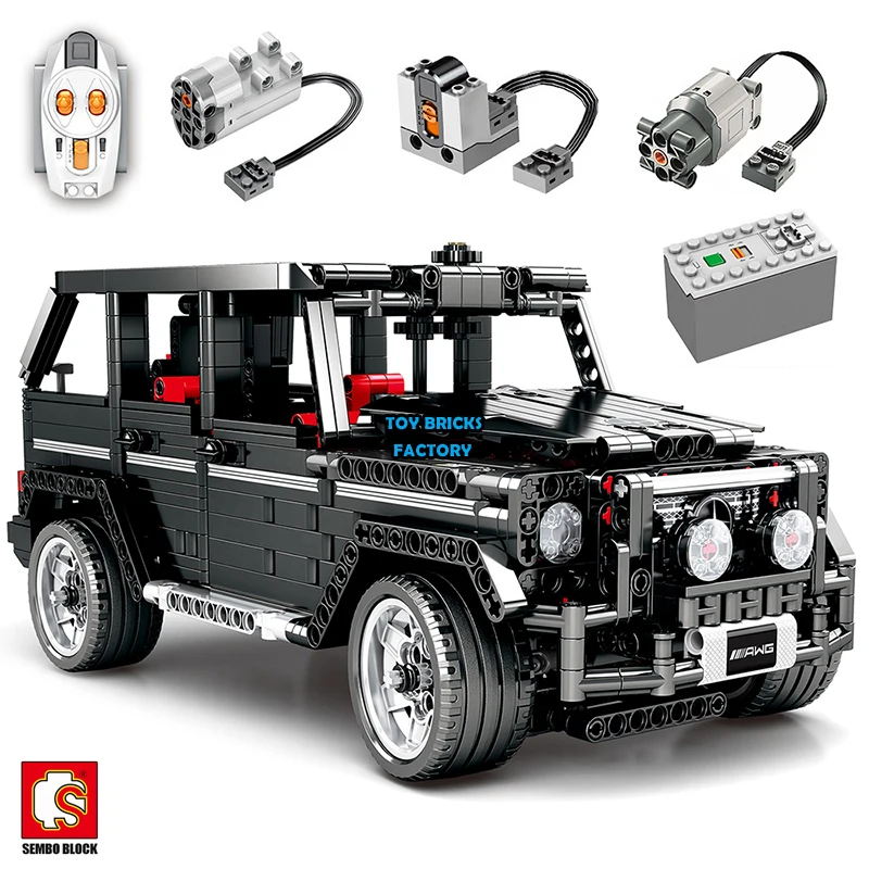 Конструктор Sembo G500 AWD для внедорожников конструктор конструктора Lego с