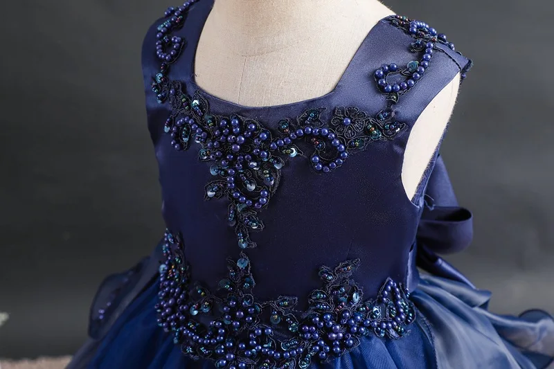 Origional New Style GIRL'S Gown Swallow Tail CHILDREN'S Dress Hot Selling Girls Dress
