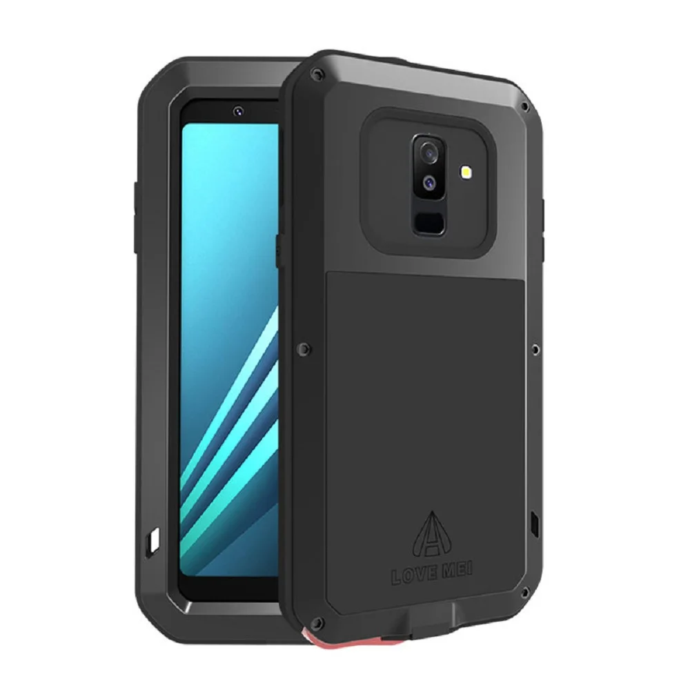 Металлический чехол для samsung Galaxy A5 A3 A7/Alpha противоударный 360 полный корпус