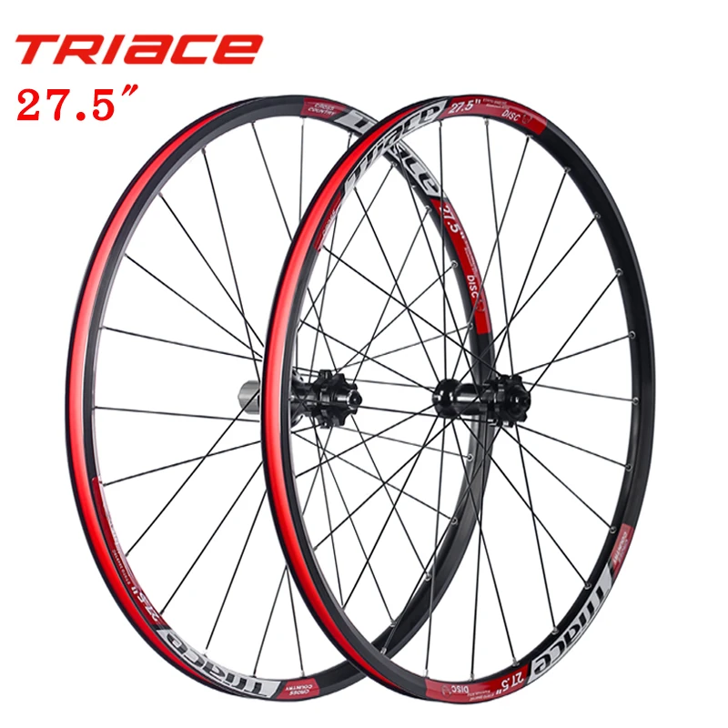 Комплект колес для горного велосипеда TRIACE 27 5 дюйма 4 подшипника 8-11 скоростей |