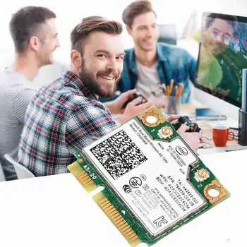 

Dual Band Wireless Wifi Card For Intel 7260HMW Half Mini PCI-E 2.4G/5Ghz 4.0 Wi-Fi 7260AC Adapter Bluetooth 802.11ac K1G6