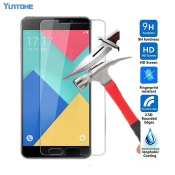 

Wholesale 100pcs/lot 2.5D Phone Tempered Glass Screen Protector Film for Samsung Galaxy J1 J5 J7 2016 E5 E7 Grand Prime G5308W