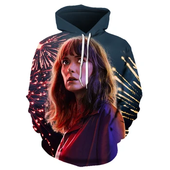 

2019 Popular TV series Stranger Things Sweatshirt Boys/Girls Spring Fall Winter Comfortable Creative Hooded Tops