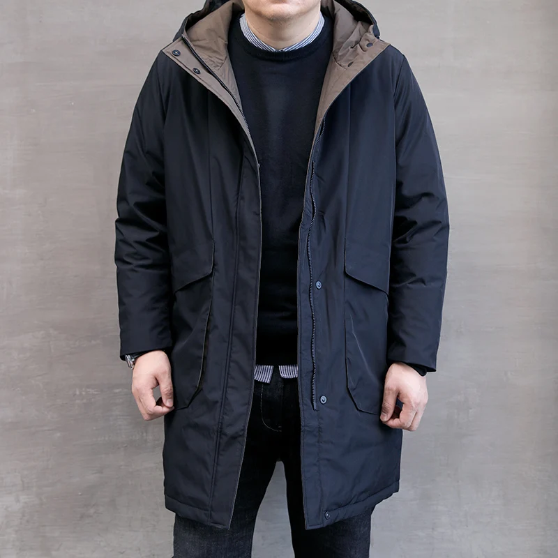 

winter coat, Korean, white, duck down, plus size, down jacket, men's, hooded, warm parka, casaco 18196,