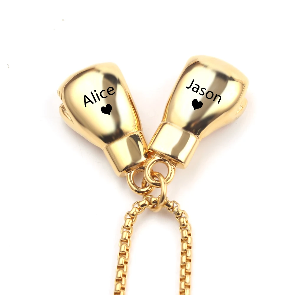 personalized mini boxing gloves