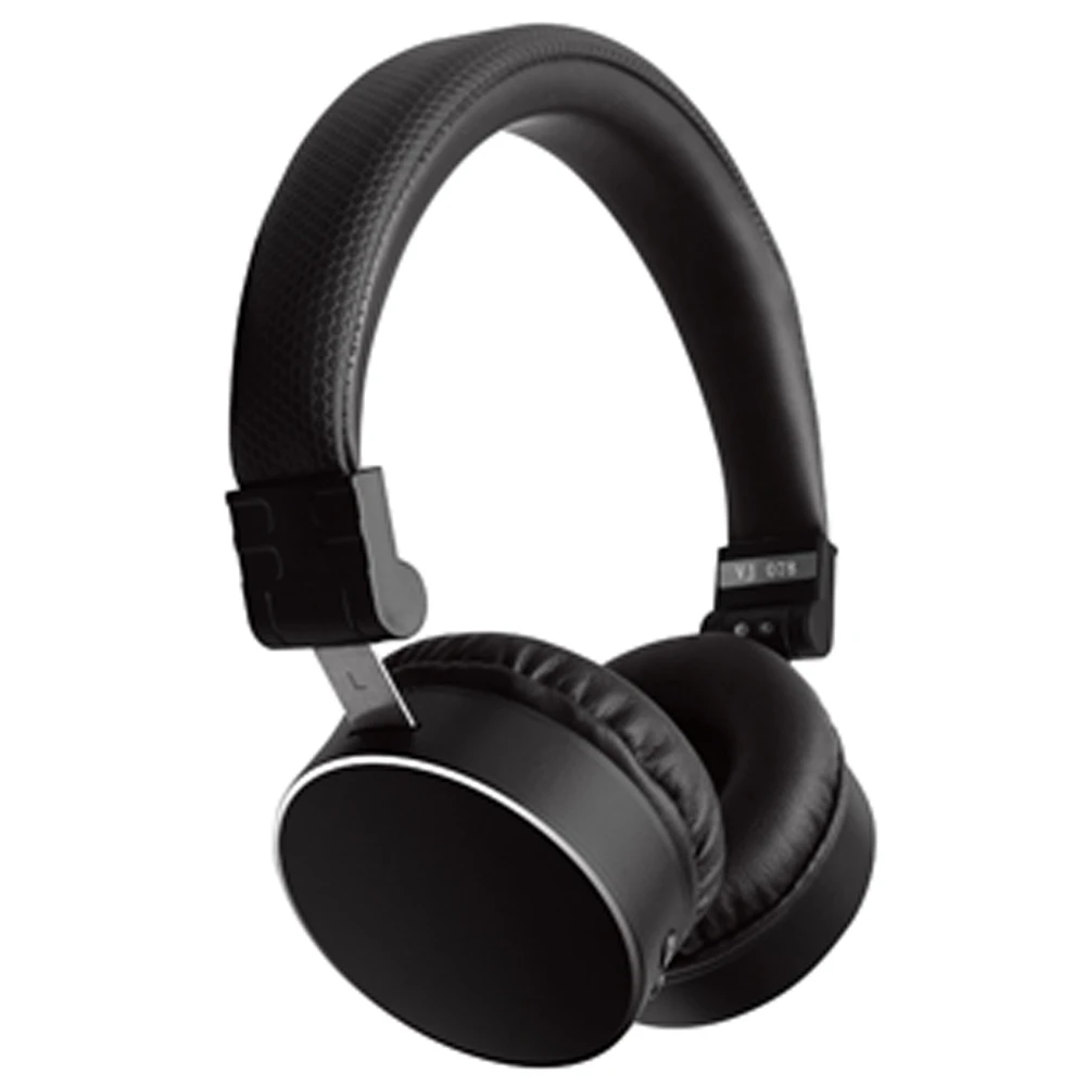 Black KISSCASE Bluetooth 5,0 Складные портативные беспроводные наушники MP3 регулируемые Игровые наушники с микрофоном Стерео объемные гарнитуры - Цвет: Black