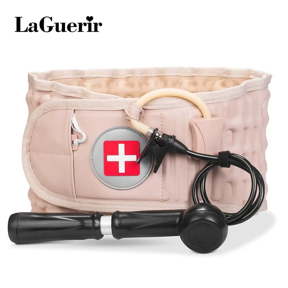 Get This Traction-Belt Lumbar-Disc Back-Massager Waist-Support Decompress Pain-Relief Inflated oo3KMVD9YQz