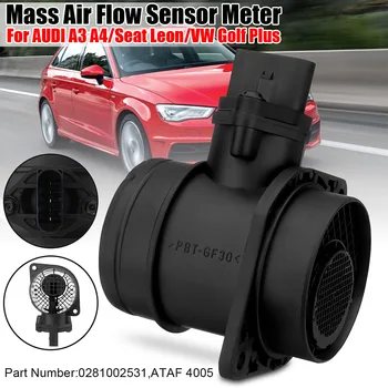 

5 Pins Mass Air Flow Sensor Meter For Audi A3 A4 Seat Leon VW Golf Plus Passat 0281002531 0281002532 0986284009 Car Accessories