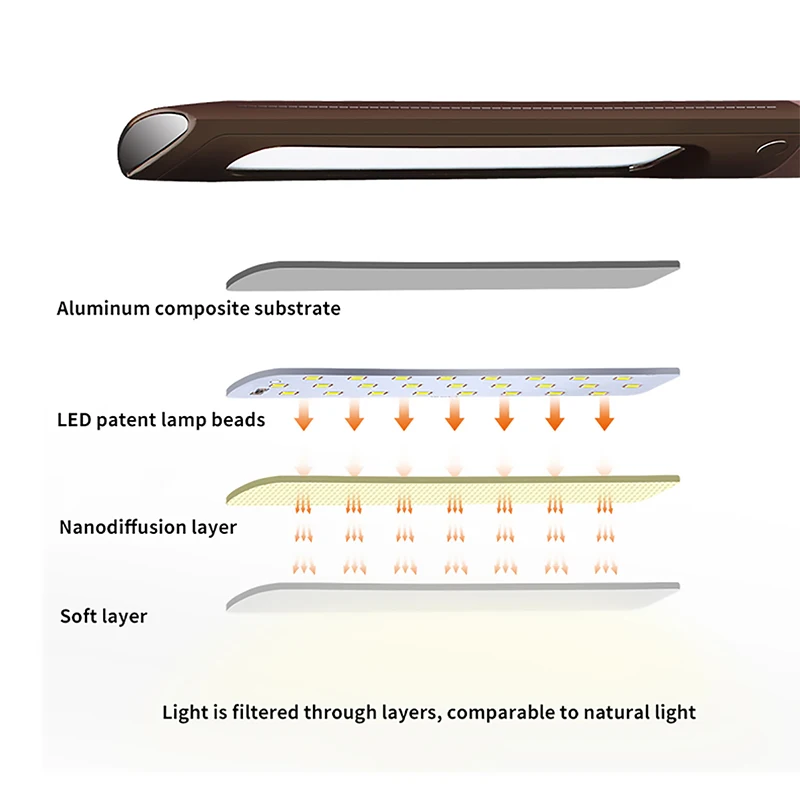 LED calendar table lamp 6