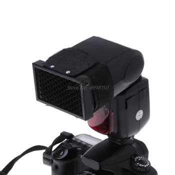 

Wholesale dropshipping Flash Honeycomb Grid Spot Filter Hotshoe Speedlight Softbox for Sony ect
