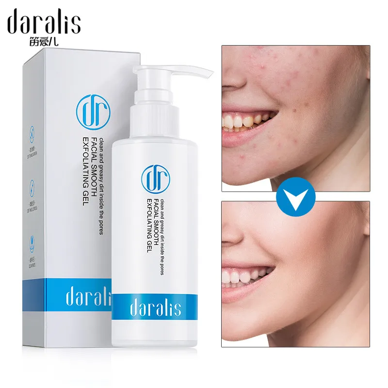Daralis 150 г Отшелушивающий гель для лица натуральный отшелушивающий отбеливающий