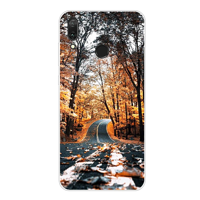 Чехол для Huawei Y7 чехол мягкий TPU Coque для Huawei Y7 чехол силиконовый корпус телефона Fundas для Huawei Y7 чехол Capa