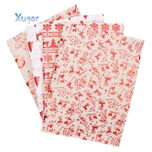 Xugar 150cmx45 см новогодняя елка бронзовая конопляная хлопковая ткань для лоскутное шитье своими руками куклы живопись текстильные шторы ткань 1 шт