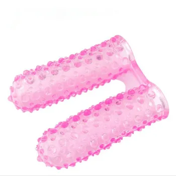 Sex Finger Penis Sleeve Vibrator for Woman Squirt G-Spot Vibrator Penis Vagina Clit Stimulate Masturbation Dildo Adult Sex Toys 3