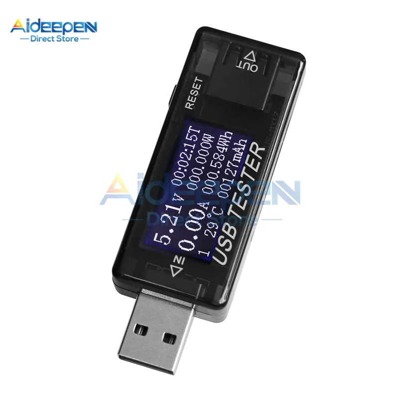 8 в 1 QC2.0 2.0 4-30 электрическая мощность USB тестер напряжения измеритель тока монитор