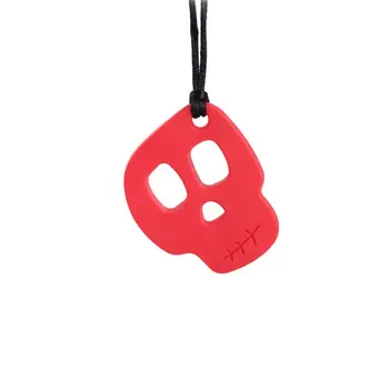 

Autistic Baby Silicone Teether Sensory Chewing Pendant Necklace Teething Toy