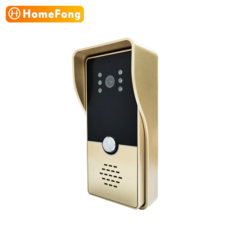 HomeFong Wired Door Intercom Entry System 7-Inch Screen Monitor 1000 TVL Doorbell Call Panel Camera Video Door Phone for Home aiphone video intercom Door Intercom Systems