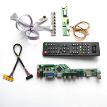 Для LTN154X3-L01/L03 клавиатура+ пульт дистанционного управления+ инвертор T. V56 привод плата ЖК-панель монитор HDMI VGA USB AV LVDS 1CCFL 30Pin DIY kit