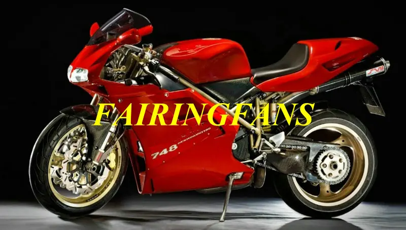 Литьевая пресс-форма Обтекатели Кузов для DUCATI 748 916 96 98 00 02 ducati 996 998 1996 1998 2002 Красный