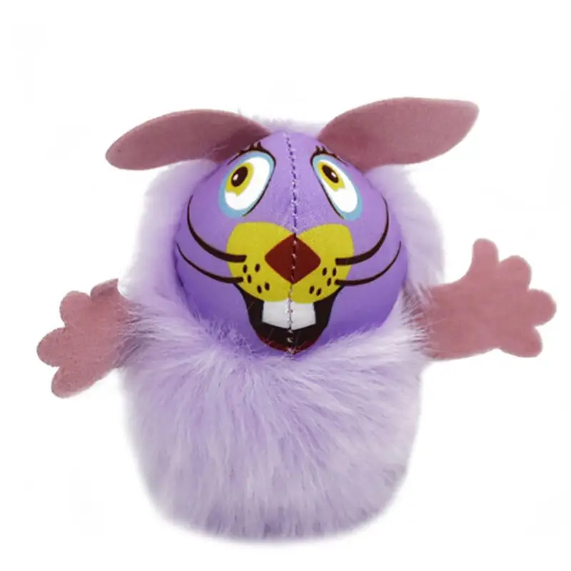 Игрушка для кошек цветная мышь в форме куклы с кошкой мята Catnip забавные Brinquedos Para Gato mouse Catnip Pet продукт - Цвет: Фиолетовый