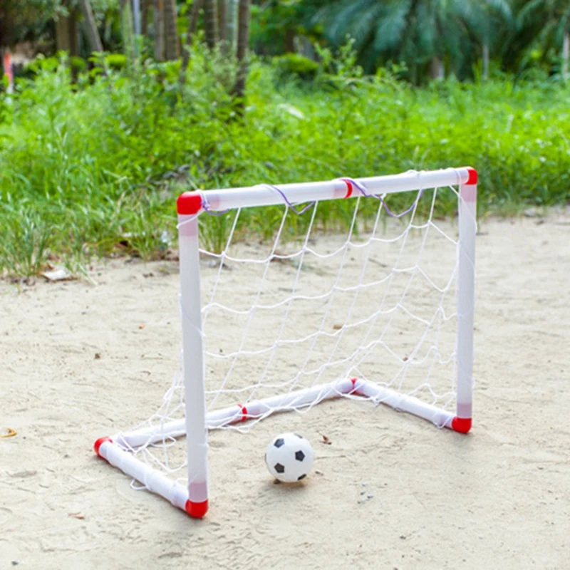 Children's Indoor Outdoor Goal Disassembly and Folding Portable Door Frame Baby Soccer Door Frame Toy Baby Movement
