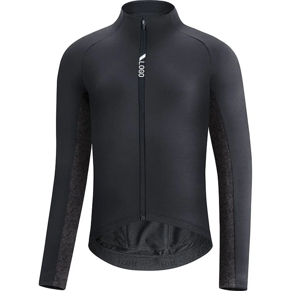 thumbnail image 1 of Chaqueta de ciclismo de invierno GROE para hombre, forro polar térmico, maillot multifunción para ciclismo de montaña, maillot para ciclismo al aire libre, abrigo cálido, 1 of 5