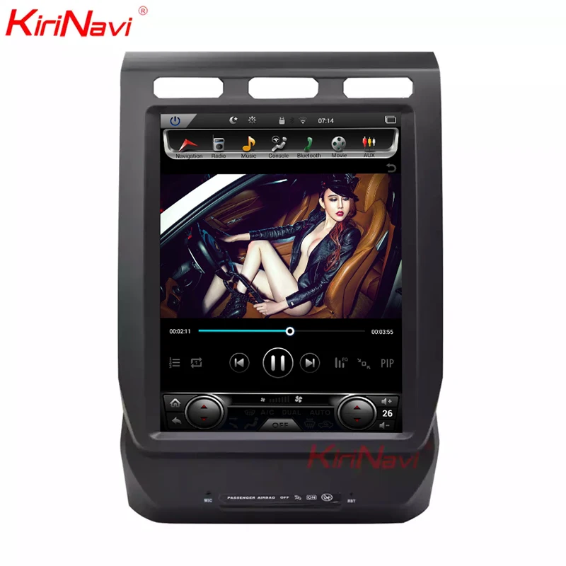 KiriNavi 12," Android 7,1 Автомагнитола для Ford F150 F250 F350 F450 автомобильный Dvd мультимедийный плеер Android gps навигация+ wifi